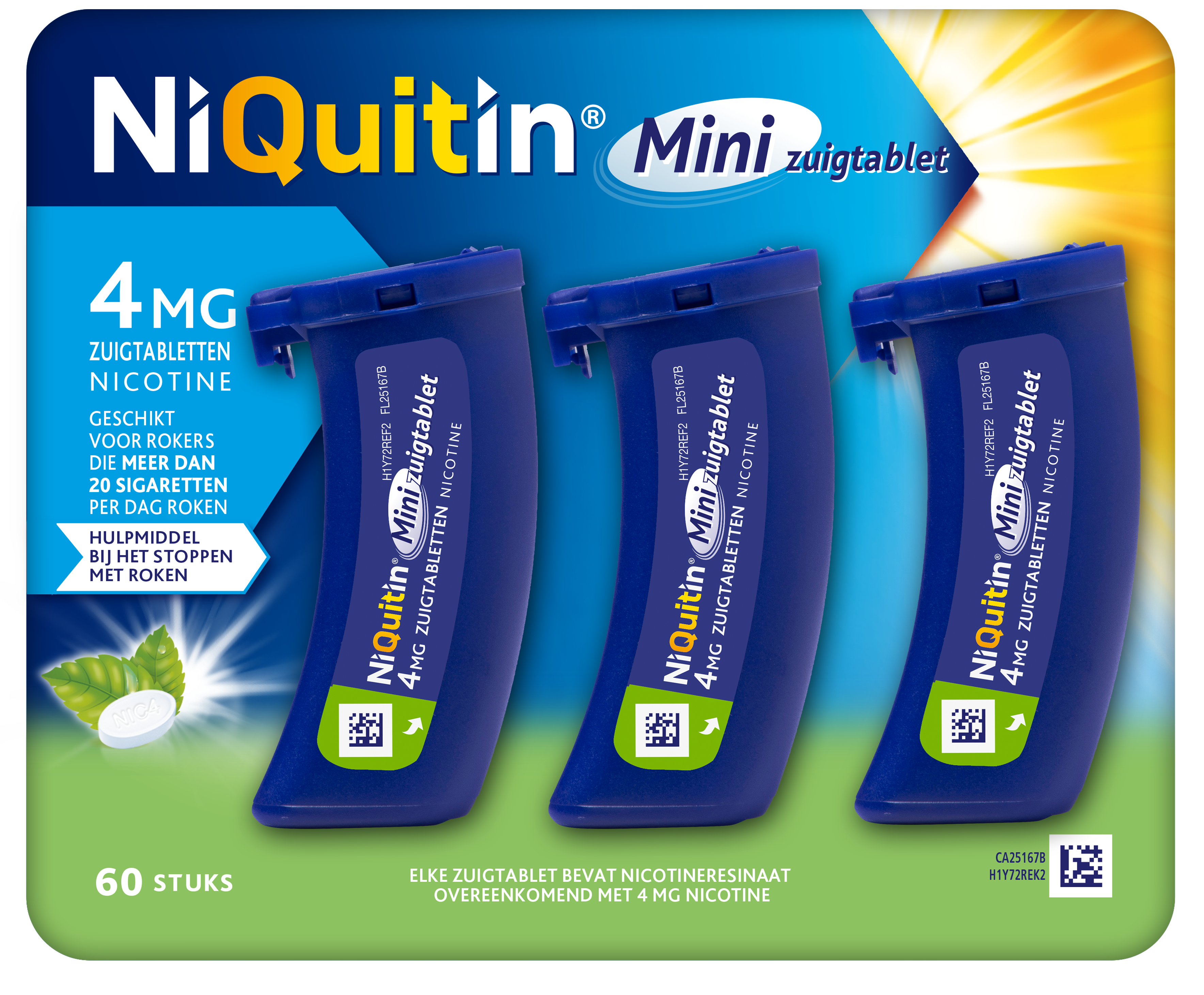 NiQuitin Minizuigtablet / 4 mg NiQuitin Minizuigtablet / 4 mg